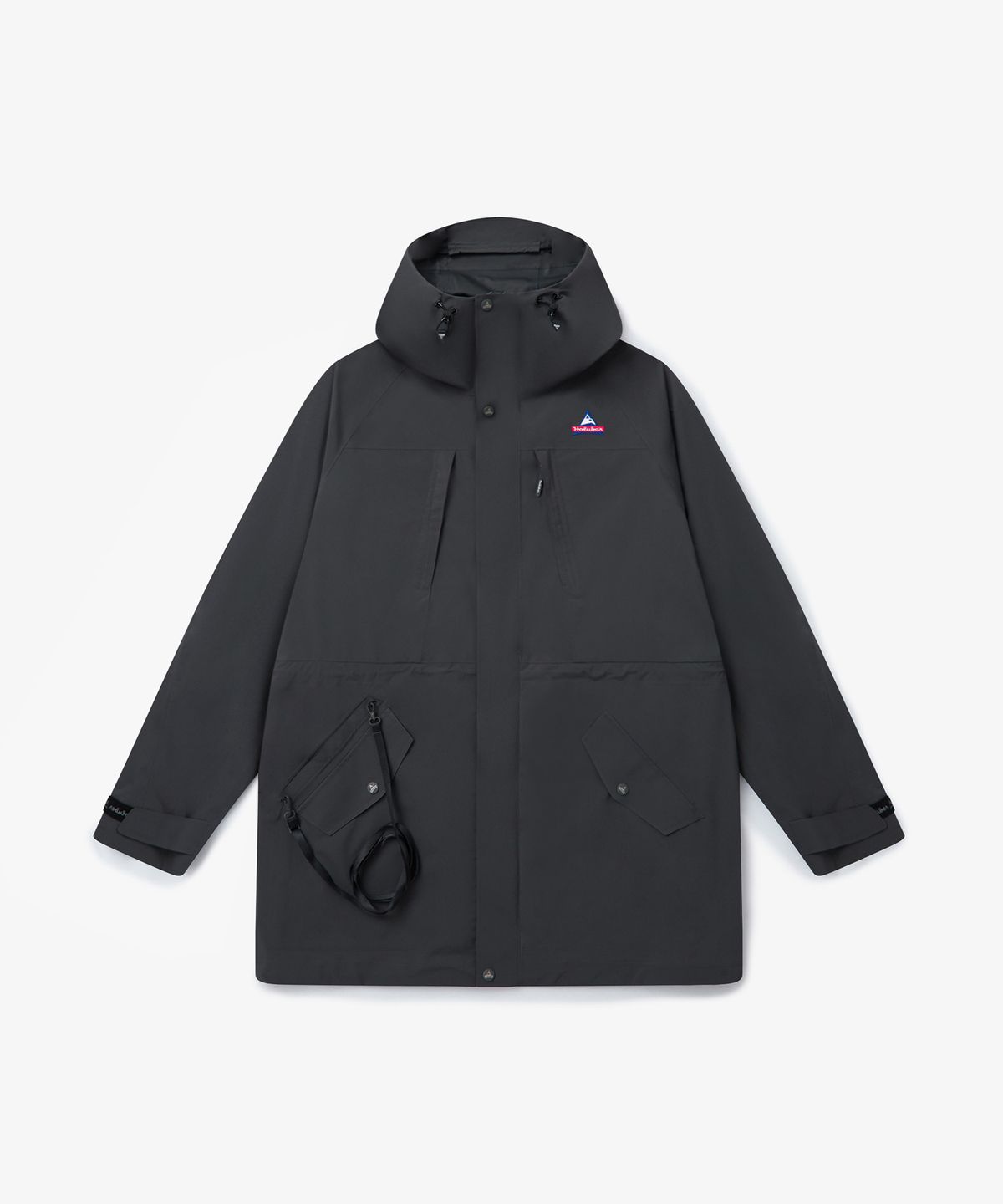 홀루바(HOLUBAR) Eiber 2.5L Rain Jacket Charcoal