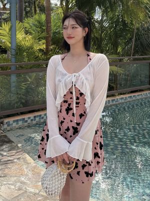 핫세 2pcs 원피스 수영복 빅사이즈