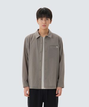 미닛 긴팔 셔츠 (S26MMFSH72) Vintage Gray