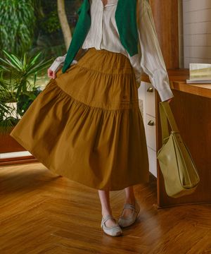 코튼캉캉프릴스커트 (KYSK2508104)