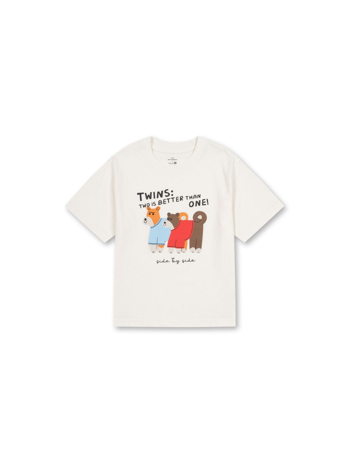탑텐 키즈(TOPTEN KIDS) 공용테스스미스로버츠 크루넥 T_MKG2TS3801