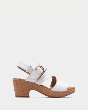 시에나 01 여성 샌들-화이트