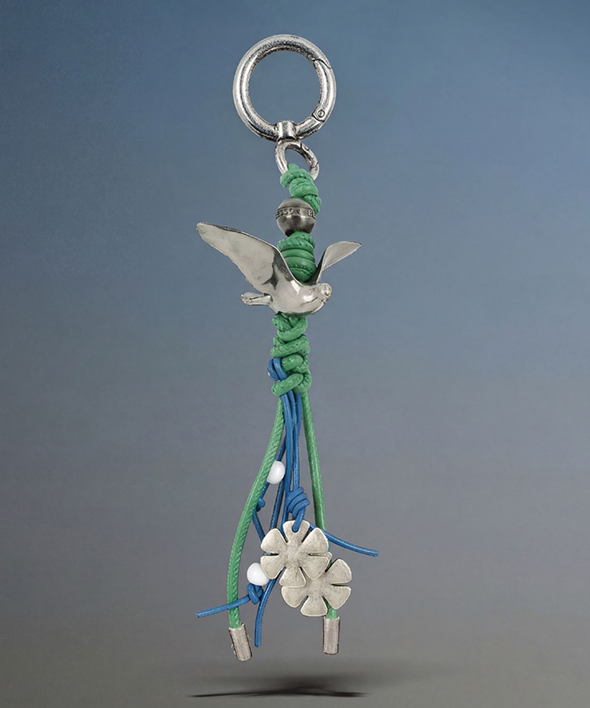 앤더슨벨(ADSB ANDERSSON BELL) LUCKY BIRD KEYCHAIN aaa538u(GREEN/BLACK)