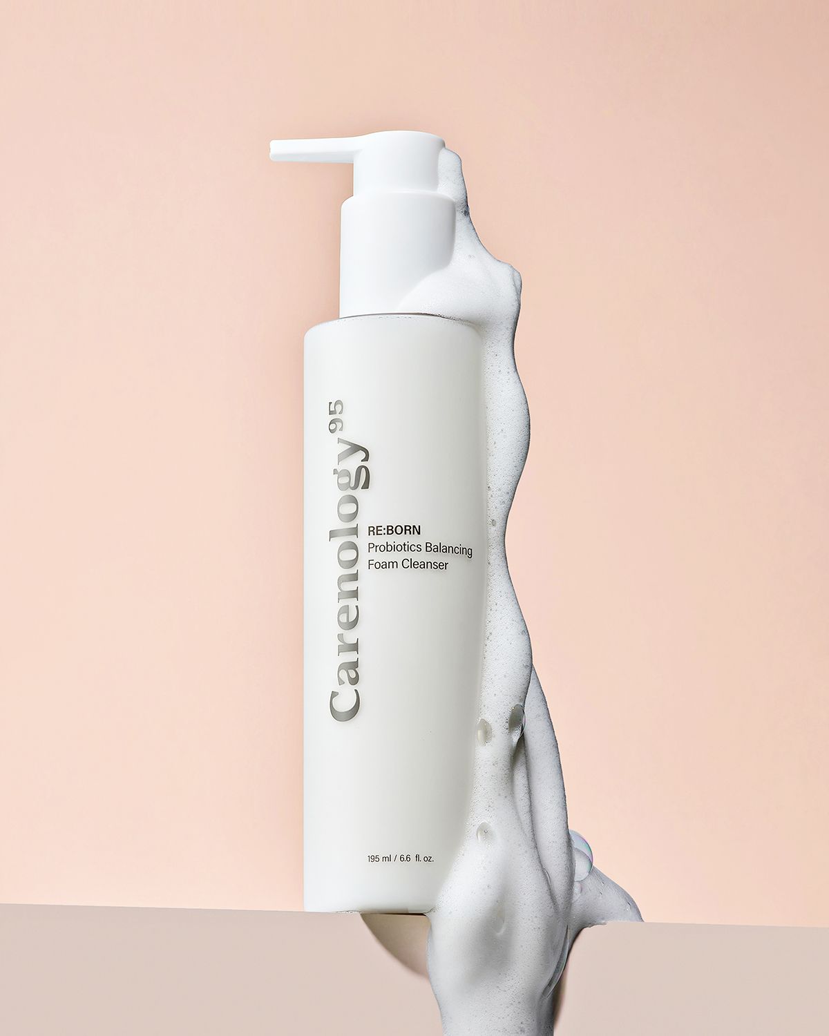 케어놀로지(CARENOLOGY) 리본 프로바이오틱스 밸런싱 폼 클렌저 195ml