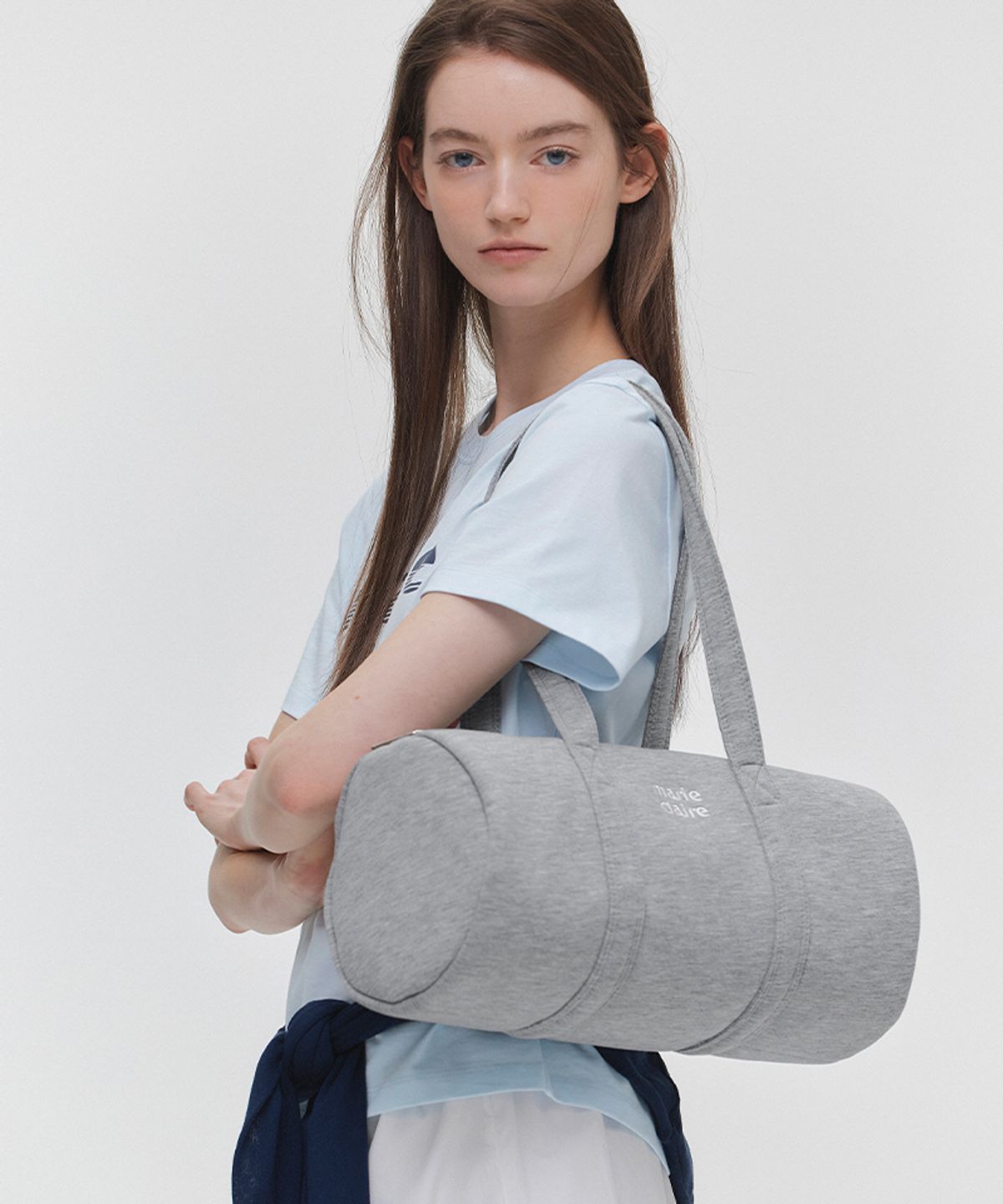 마리끌레르(MARIE CLAIRE) 베이직 로고 더플백(MAGBBG01MMG)