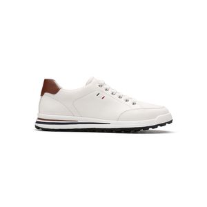 벅스 01 남성 스니커즈-화이트