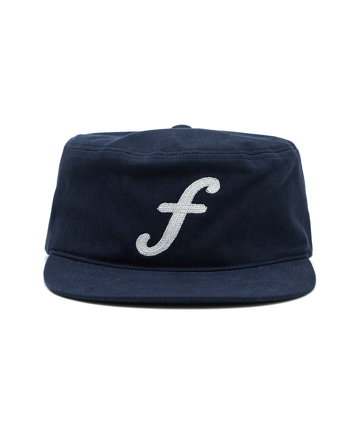 패슬(FASTLE) F Logo Pillbox Washed Cap Navy