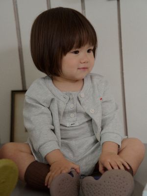 CROFFLE CARDIGAN_MELANGE