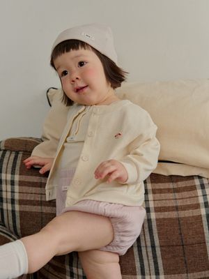 CROFFLE CARDIGAN_CREAM