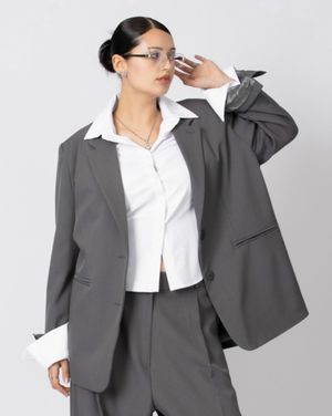 CSS BOY BLAZER-008 (GREY)