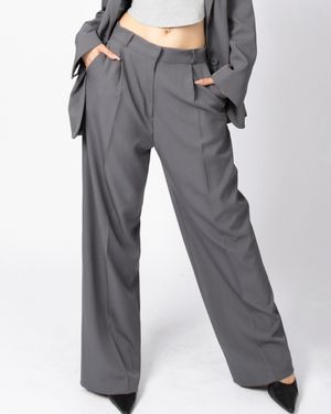 CSS WIDE SLACKS-028 (GREY)