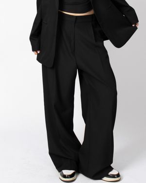 CSS WIDE SLACKS-028 (BLACK)