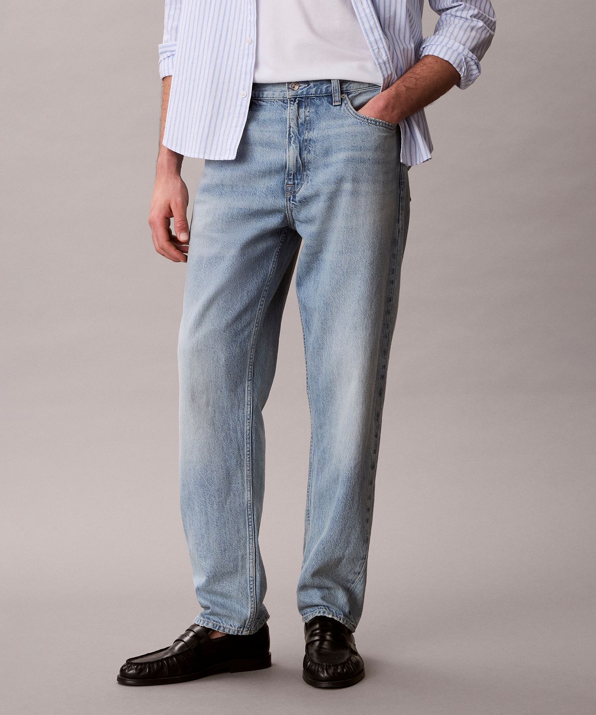 캘빈클라인 진(CALVIN KLEIN JEANS) 90S 테이퍼핏 진 4RF902G X1U