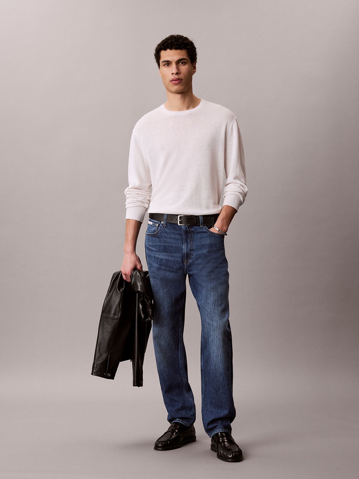 캘빈클라인 진(CALVIN KLEIN JEANS) 90S 테이퍼핏 진 4RF915G V84
