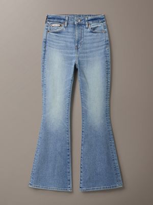 여성 하이라이즈 플레어 데님 47F689G UZ0