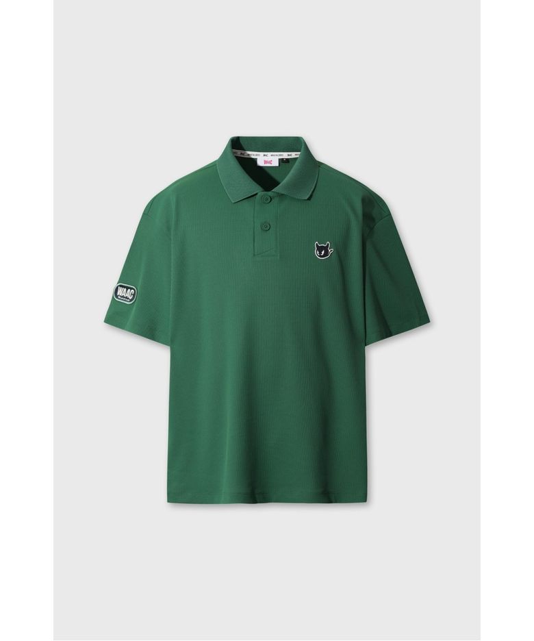 Men WACCKY Stitch Point Polo WMTCM26302GRD