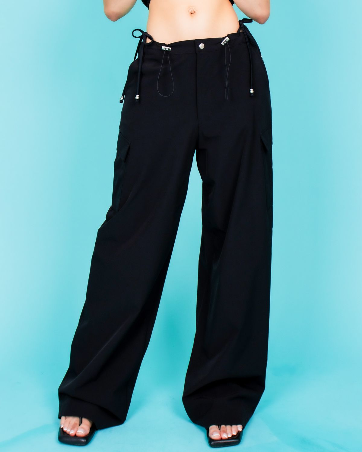 쿨시스(COOLSIS) CS SS PARACHUTE WIDE PT-035 (BLACK)