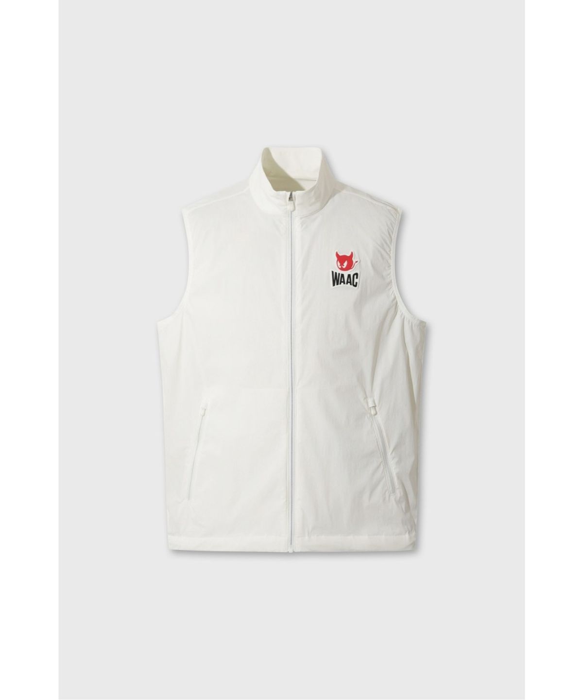 왁(WAAC) PLAYER S EDITION Men Full Zip Vest WMVAM26901WHX