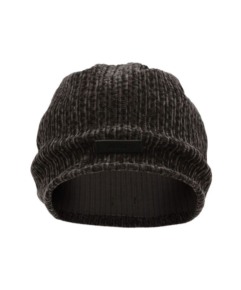 Leopard Charcoal Beanie