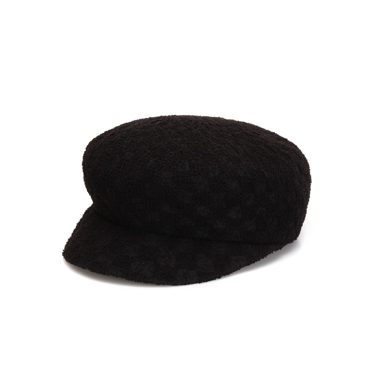 캉골(KANGOL) 버뮤다 체크 스티치 마우 3758 블랙