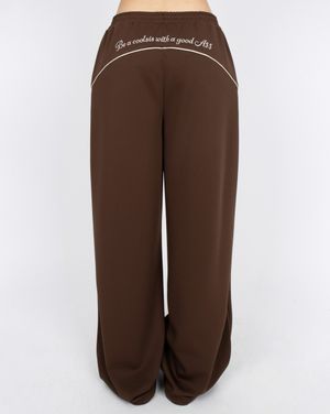 CS PIPING TRACKSUIT PT-039 (BROWN)