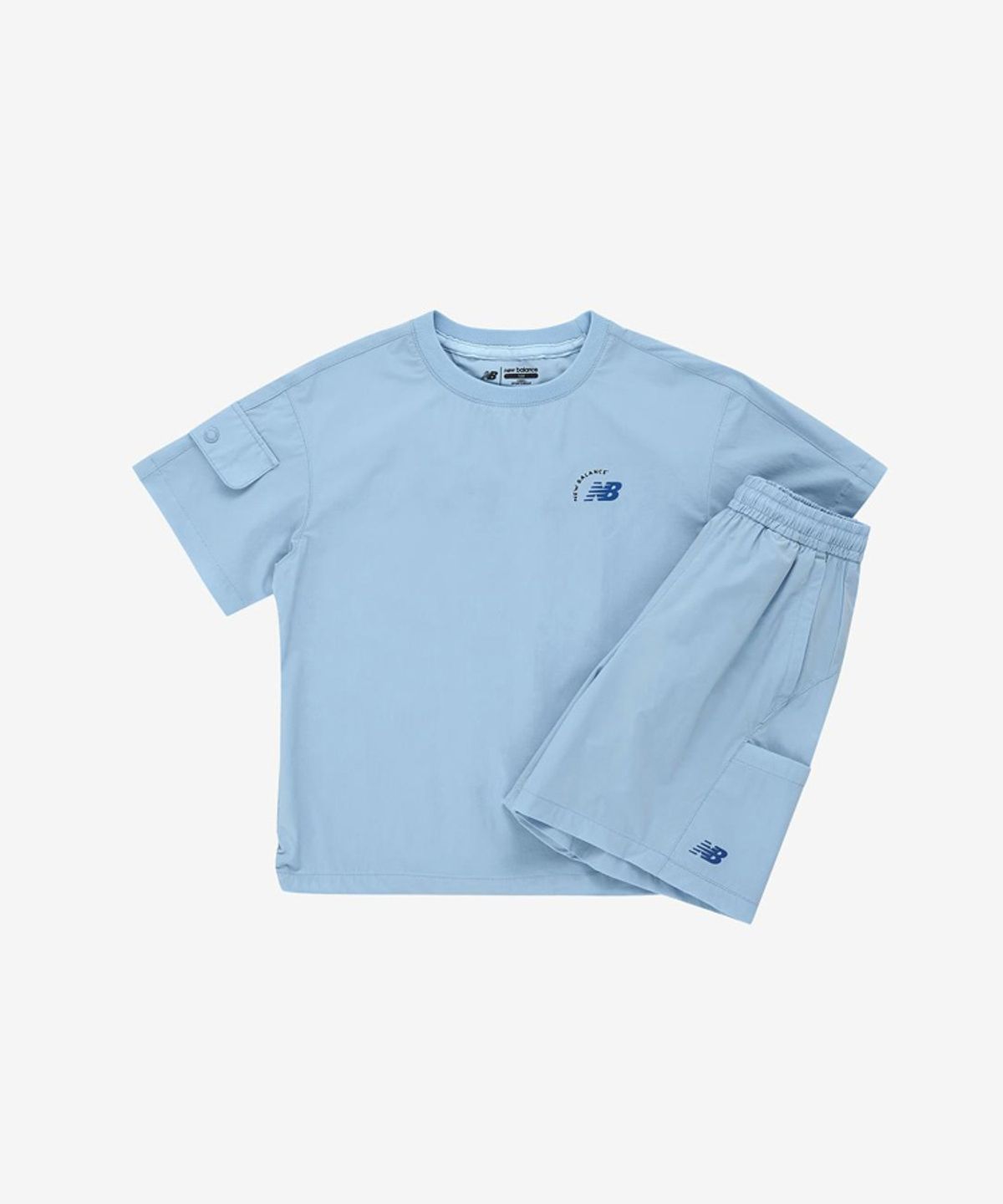 뉴발란스 키즈(NEWBALANCEKIDS) Run Festival_아동 일러스트 우븐 피스테 셋업 NK9YG2502U51