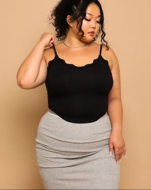 CS TOP LACE BRA TOP-005 (BLACK)