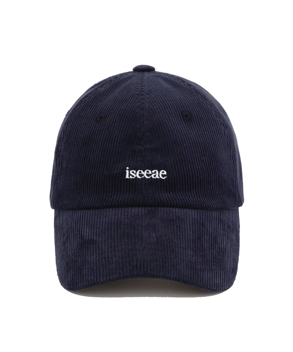 아이씨에(ISEEAE) Corduroy Ball Cap (Navy)