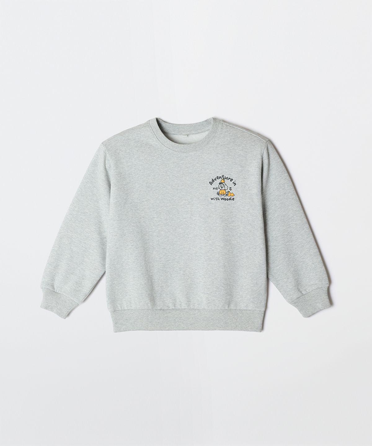 스파오 키즈(SPAO KIDS) [키즈](우디) 제주투어 스웨트셔츠 (기모)_SPMWGA9KU3