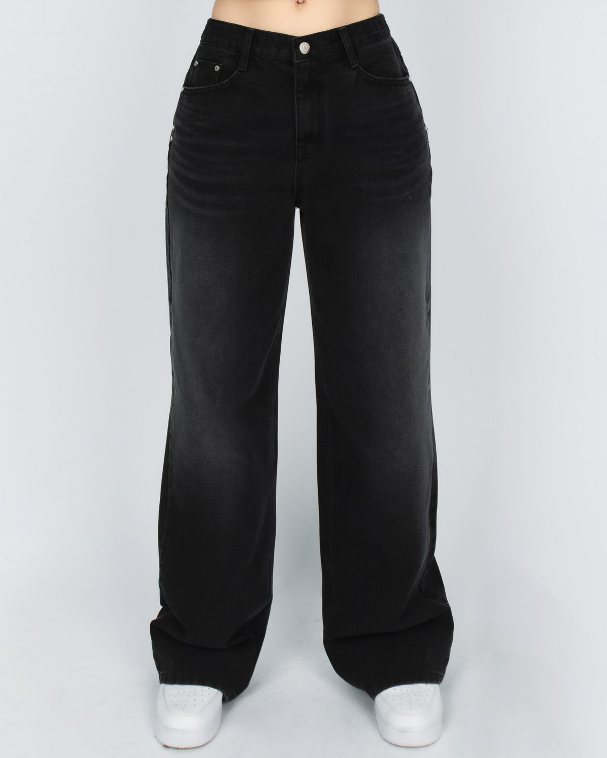 쿨시스(COOLSIS) CS BLACK WIDE JEANS-045