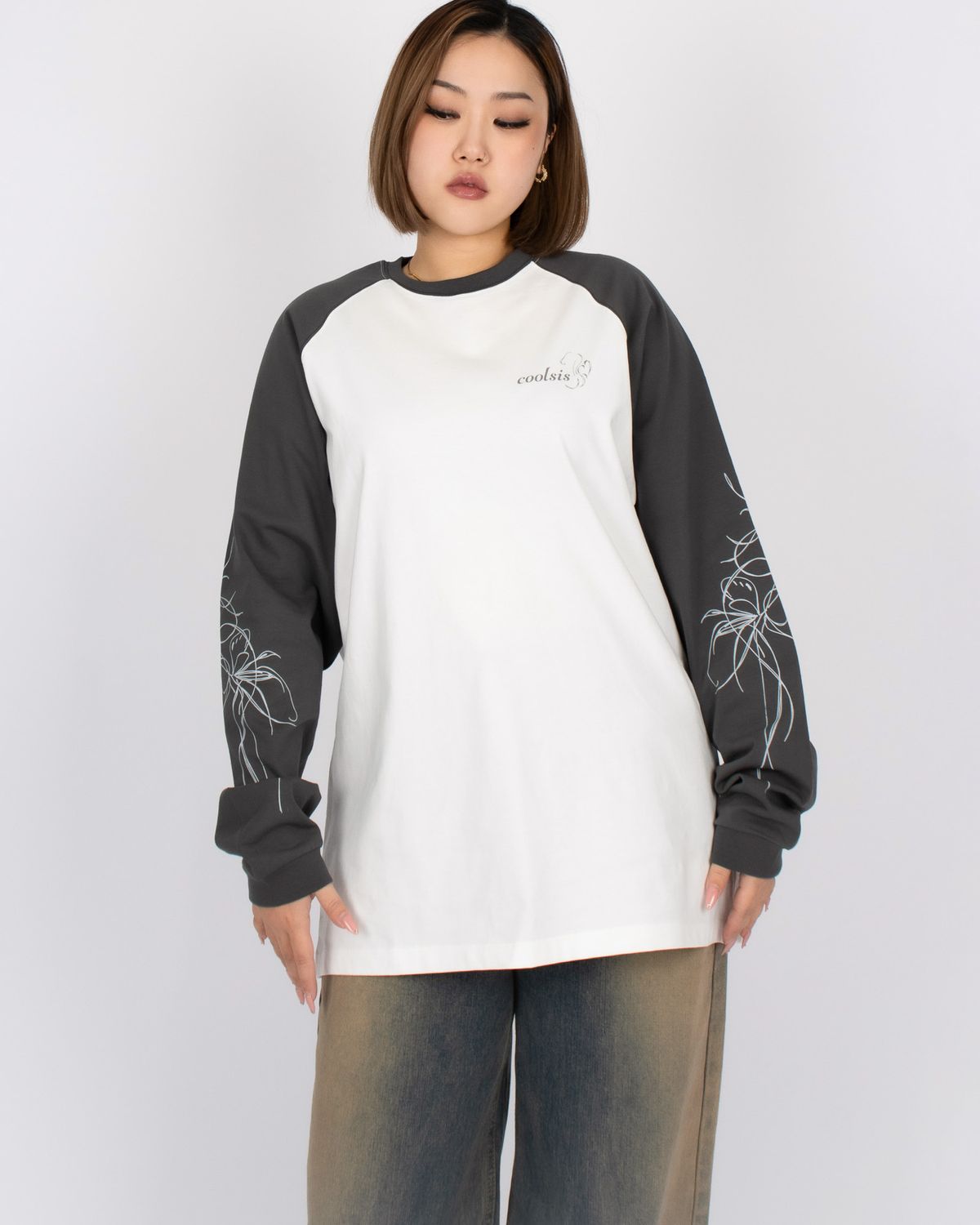 쿨시스(COOLSIS) CS TATTOO LOOSE TOP-038 (OREO)