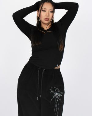 CS TATTOO BODY TOP-036 (BLACK)