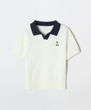 [키즈]쿠디 케이블 반오픈 반팔니트_SPKWG24KU1