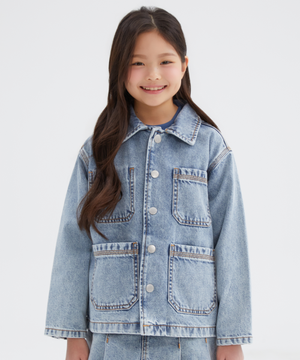[키즈]데님 재킷_SPJEG23KU1