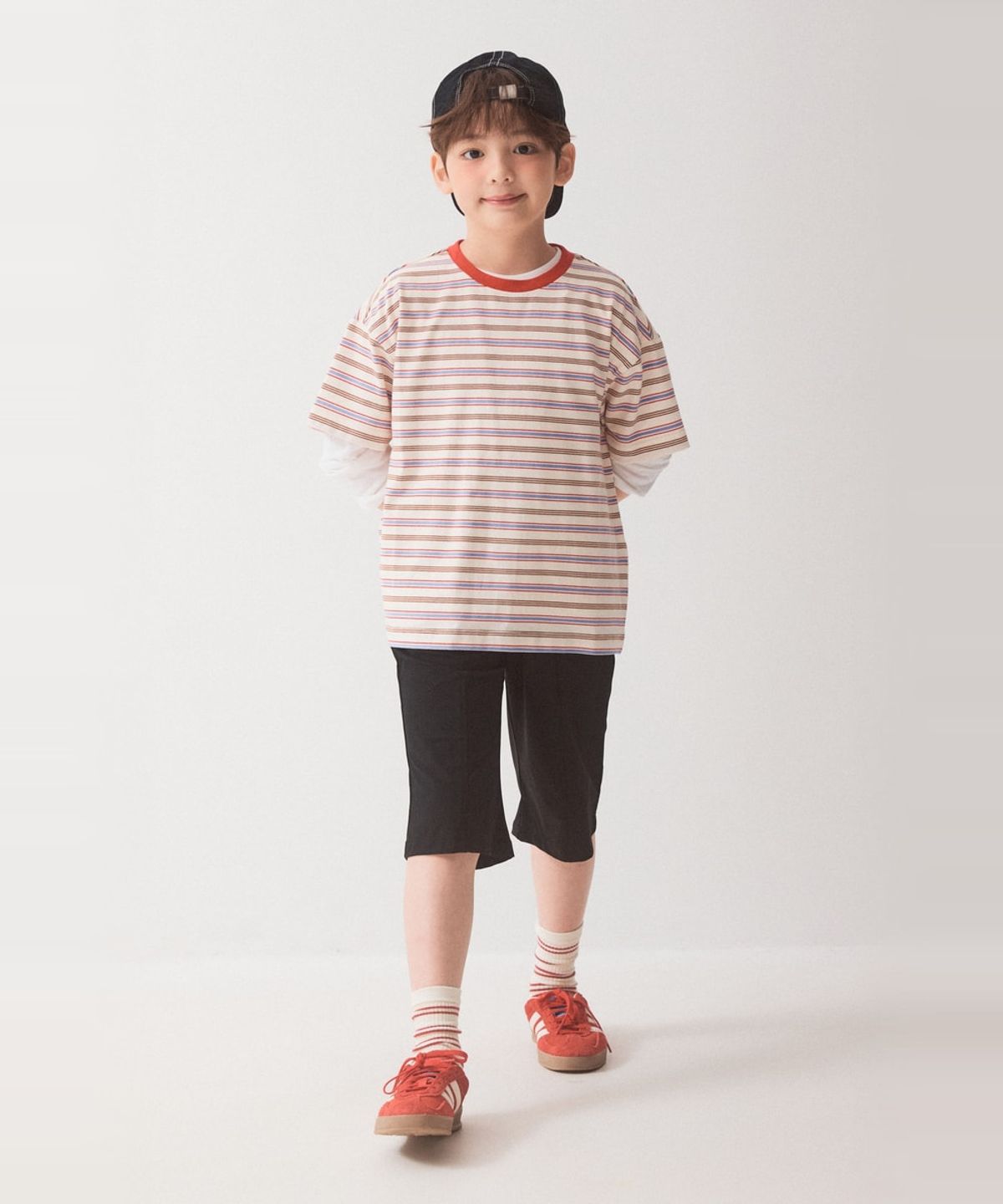 스파오 키즈(SPAO KIDS) [키즈]트리코트 7부 팬츠_SPTMG24KU1