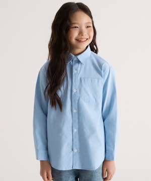 [키즈]레귤러핏 옥스포드 셔츠_SPYWGA9KU1