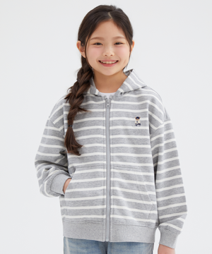 [키즈][프렌치테리] 쿠디 후드 집업_SPMZG23KU1