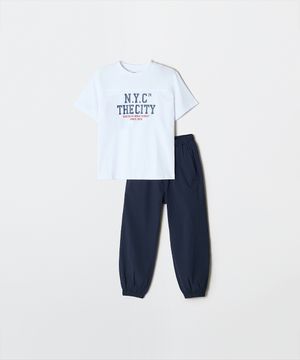 [키즈][COOL] 그래픽 반팔 상하세트_SPSMG24KU5