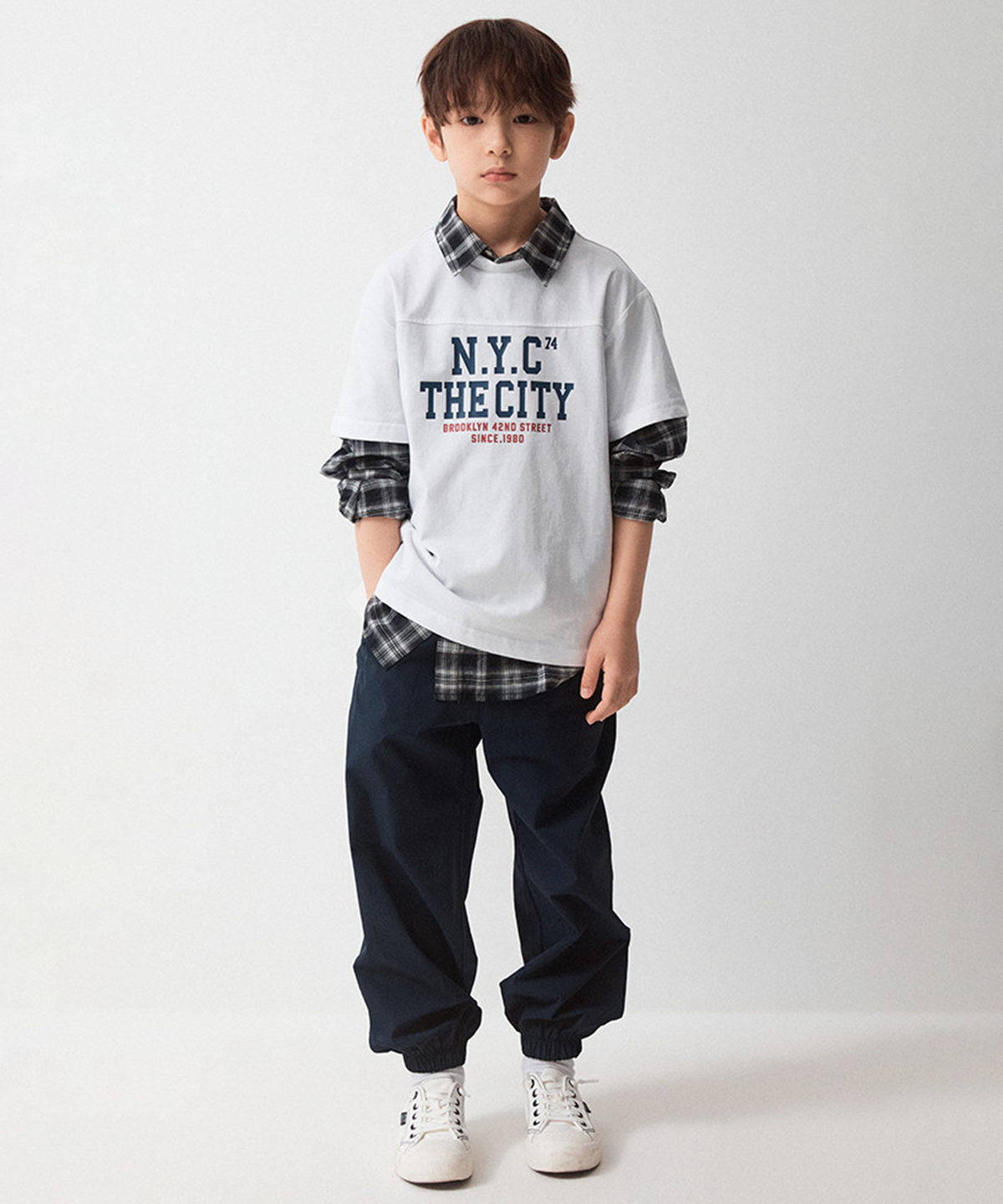 스파오 키즈(SPAO KIDS) [키즈][COOL] 그래픽 반팔 상하세트_SPSMG24KU5