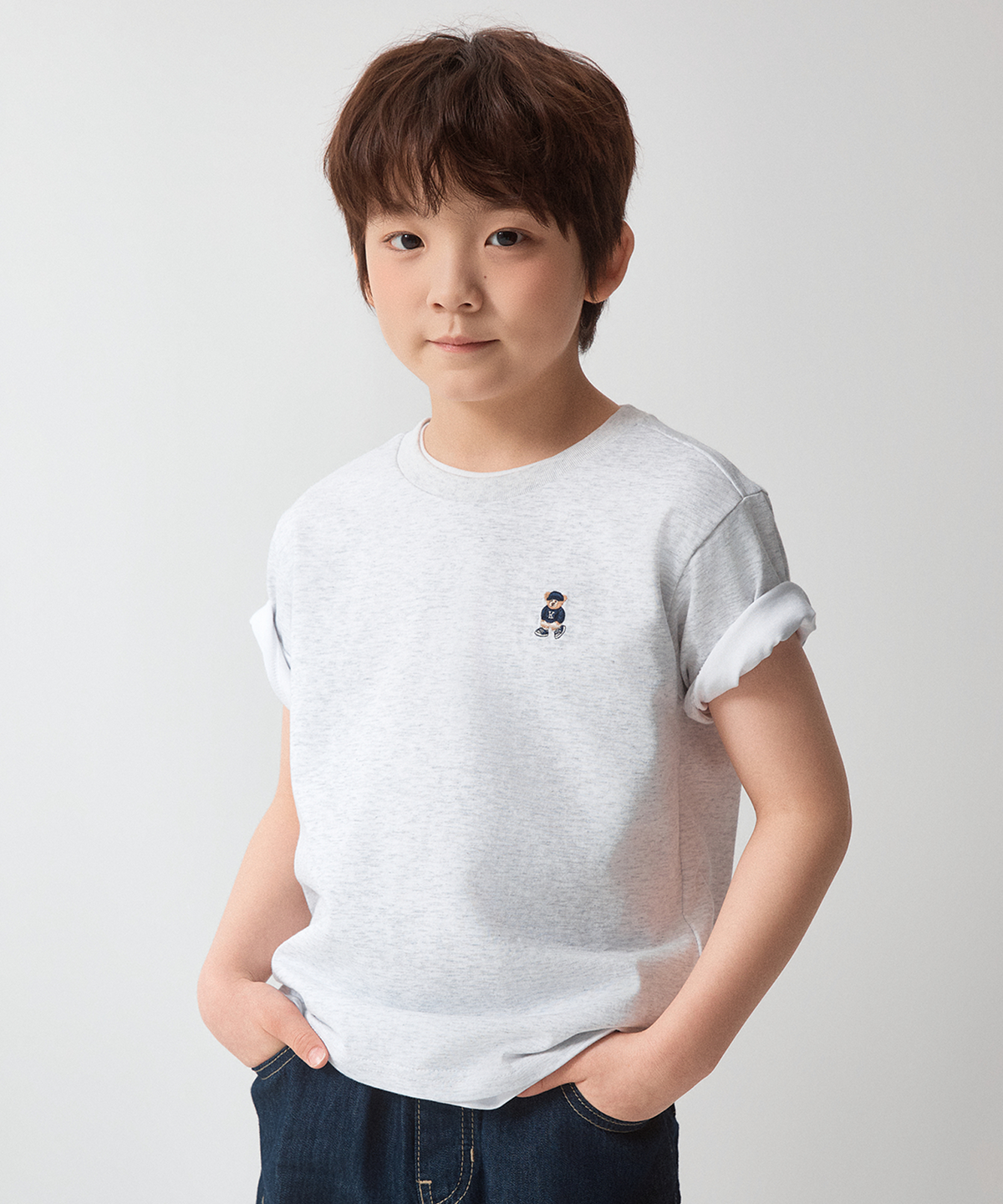 스파오 키즈(SPAO KIDS) [키즈][COOL] 쿠디 반팔티_SPRWG24KU1