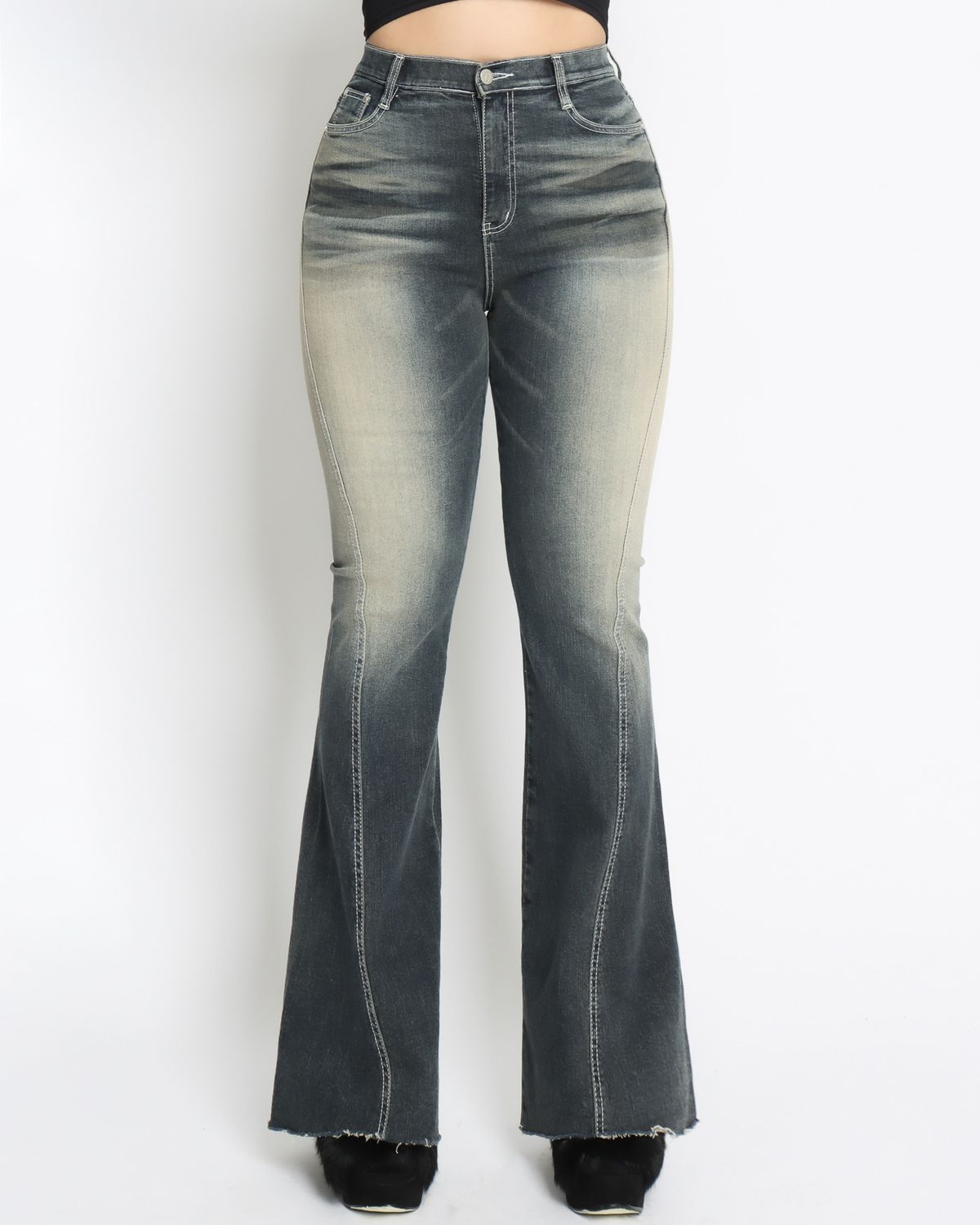 쿨시스(COOLSIS) CS LINE BOOTCUT JEANS-046