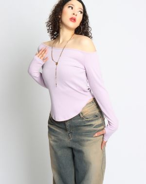 CS SOFT OFF TOP-043 (LAVENDER)