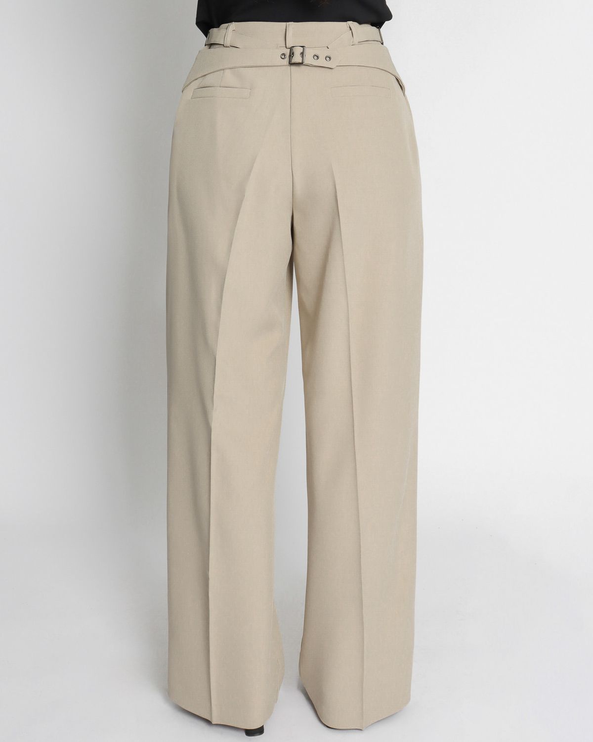 쿨시스(COOLSIS) CS BELT WIDE SLACKS-048 (BEIGE)