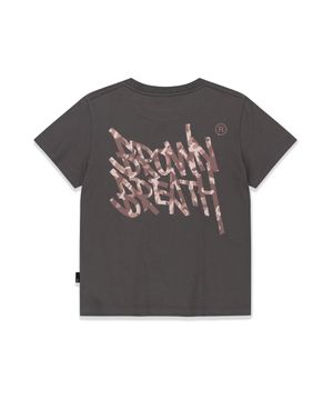 W CAMO TAG TEE - DARK BROWN