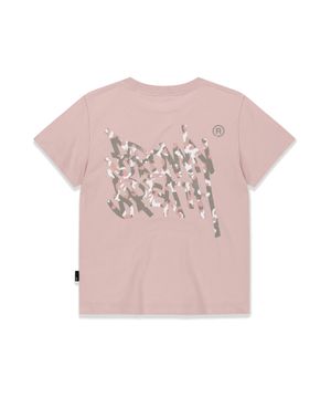 W CAMO TAG TEE - PINK