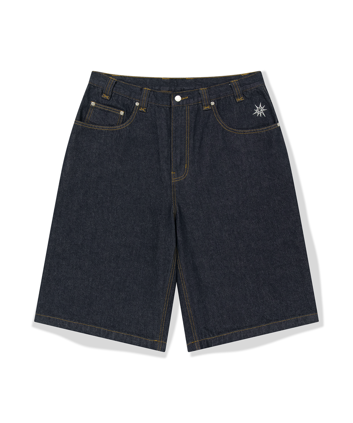 위캔더스(WKNDRS) TRIO DENIM SHORTS (D.BLUE)