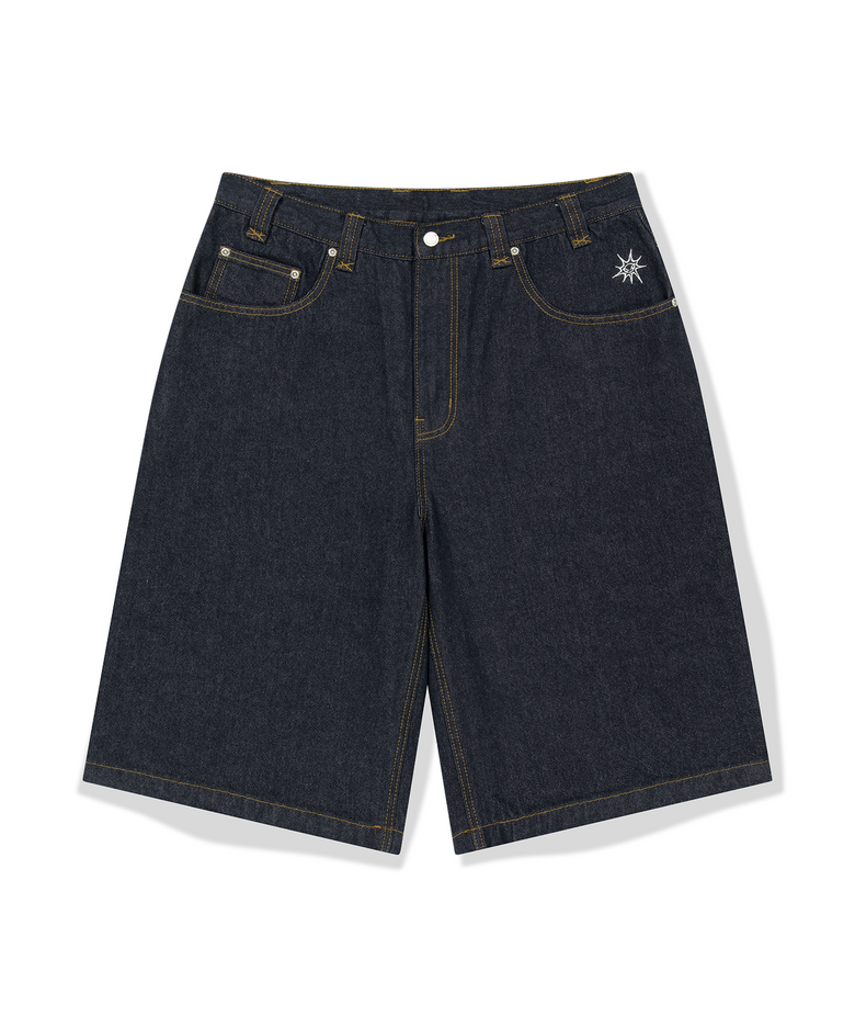 TRIO DENIM SHORTS (D.BLUE)
