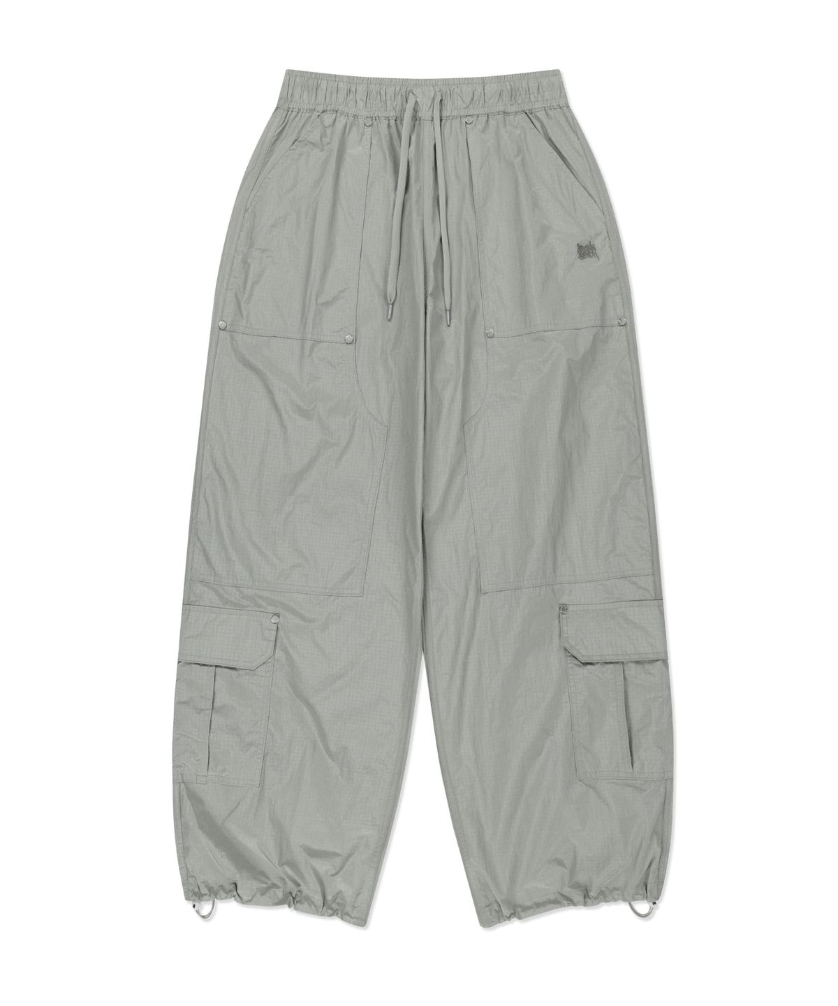 브라운브레스(BROWNBREATH) TAG DOUBLE KNEE NYLON PANTS - GREY