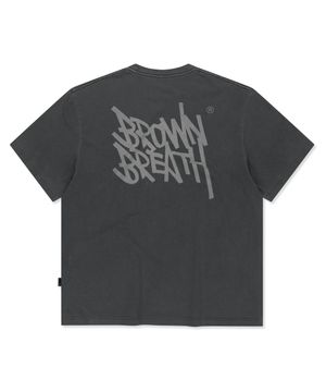 TAG PIGMENT TEE - CHARCOAL