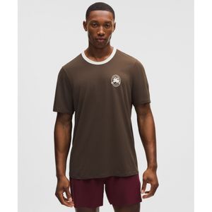 패스트 앤 프리 퍼포레이티드 스트라이프 티셔츠 *런 크루 1998